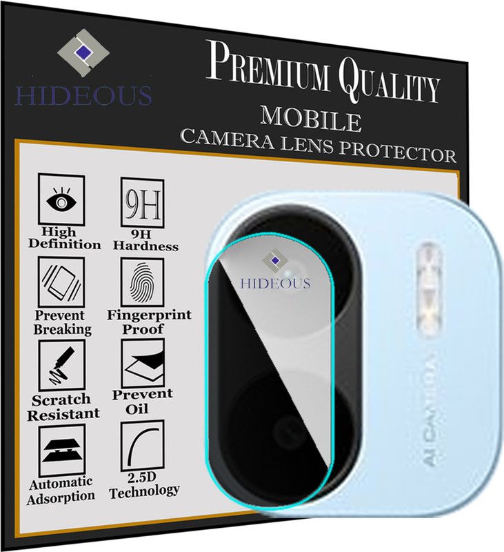 HIDEOUS Back Camera Lens Glass Protector for REDMI A1  (Pack of: 1)