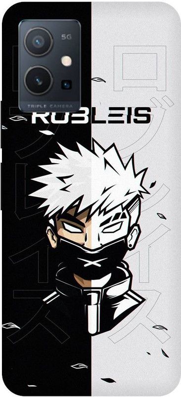 THE NARAYANA COLLECTIONS Back Cover for VIVO Y75 5G-V2142-KAKASHI,HATAKE,CARTOON,ANIME  (Multicolor, Hard Case, Pack of: 1)