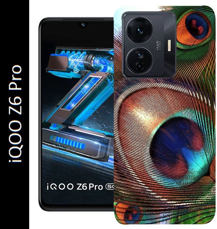 Ghumakkad Back Cover for iQOO Z6 Pro  (Multicolor, Silicon, Pack of: 1)