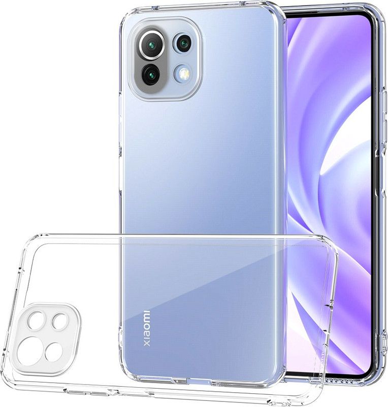 ASMANTIC Back Cover for Mi Redmi 11 Lite Ne 5G  (Transparent, Silicon, Pack of: 1)