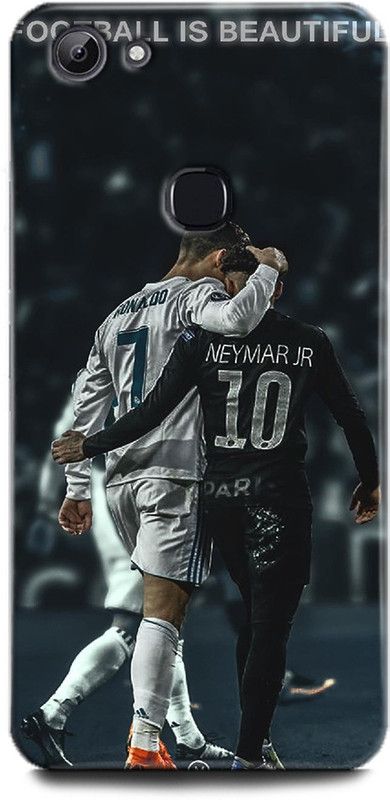 WallCraft Back Cover for Vivo Y83, Vivo 1802 RONALDO, NEYMAR, FOOTBALL IS BEAUTIFUL, SPORTS  (Multicolor, Dual Protection, Pack of: 1)
