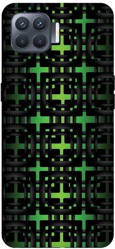 Vaultcase Back Cover for Oppo F17 Pro  (Green, Dual Protection, Silicon, Pack of: 1)