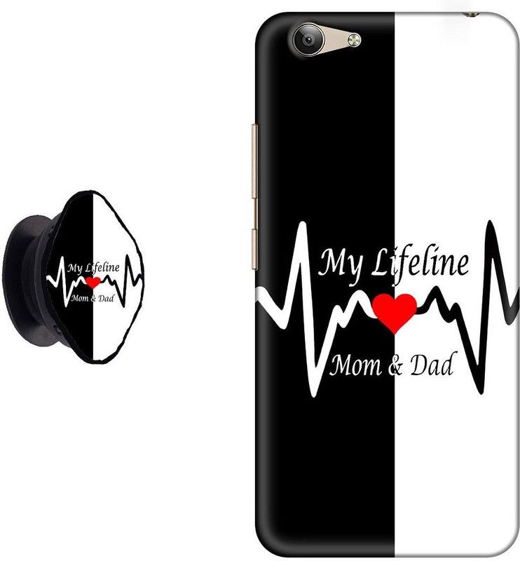 My Swag Back Cover for Vivo V5 Plus  (Black, White, Pack of: 1)