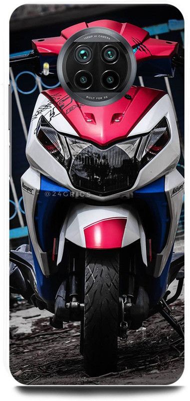 FIKORA Back Cover for Xiaomi Mi 10i 5G, SCOOTY, ACTIVA, MAESTRO, JUPITER, GRAZIA  (Multicolor, Hard Case, Pack of: 1)