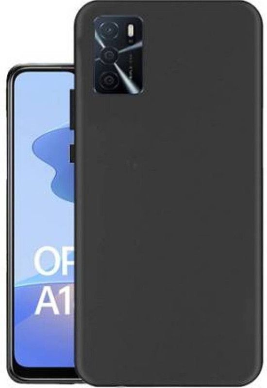 DMJHP Back Cover for Oppo A16  (Black, Pack of: 1)