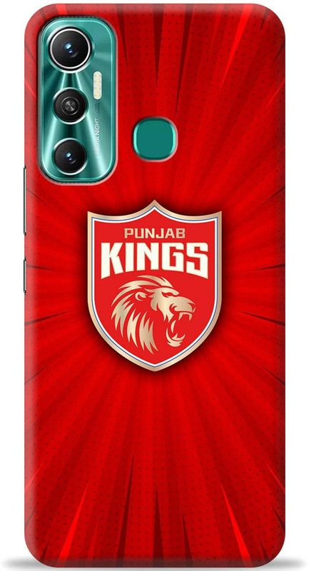 Loffar Back Cover for Infinix Hot 11  (Red, Shock Proof, Pack of: 1)