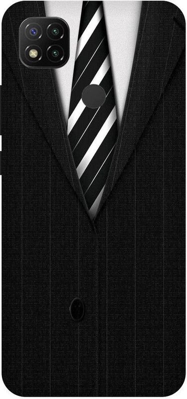 PICHKU Back Cover for REDMI 9-M2004J19G-STYLISH,CLASSIC,TRANDING,SUIT,GENTLEMAN,COAT  (Black, Hard Case, Pack of: 1)