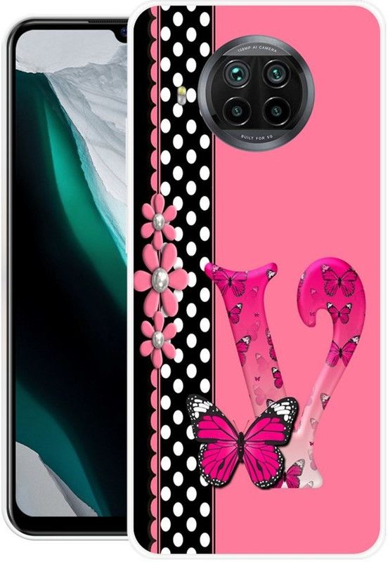 DESILOVE Back Cover for Mi 10i  (Pink, Grip Case, Silicon, Pack of: 1)