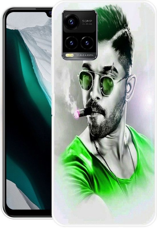 PictoWorld Back Cover for VIVO Y21T, VIVO Y21 2020, VIVO Y33s  (Grey, Green, Grip Case, Silicon)