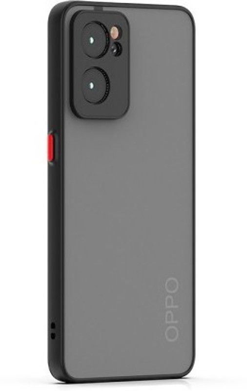 SMBHAVV Back Cover for Oppo Reno 7Pro  (Black, Shock Proof, Silicon, Pack of: 1)