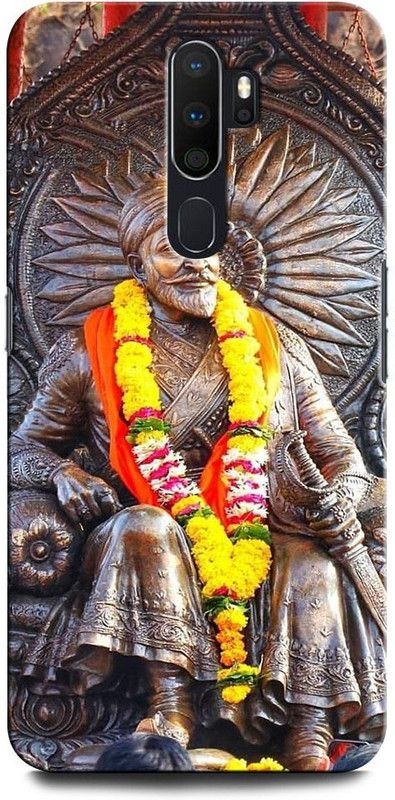 GRAFIQE Back Cover for OPPO A5 2020 SHIVAJI, CHATRAPATI SHIVAJI MAHARAJ, INDIAN KING  (Multicolor, Shock Proof, Pack of: 1)
