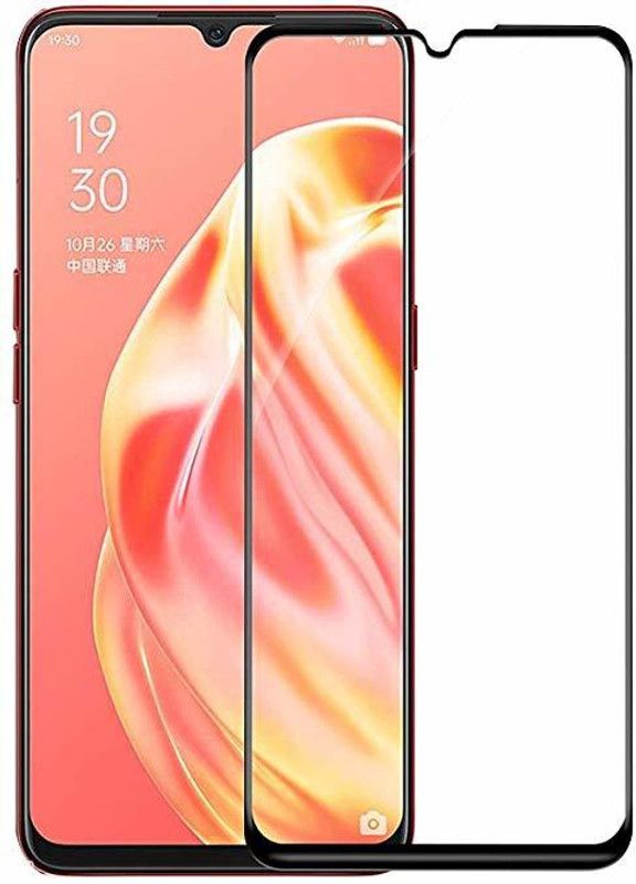 HIE POWER Edge To Edge Tempered Glass for OPPO F15 (11D HD Quality)  (Pack of 1)