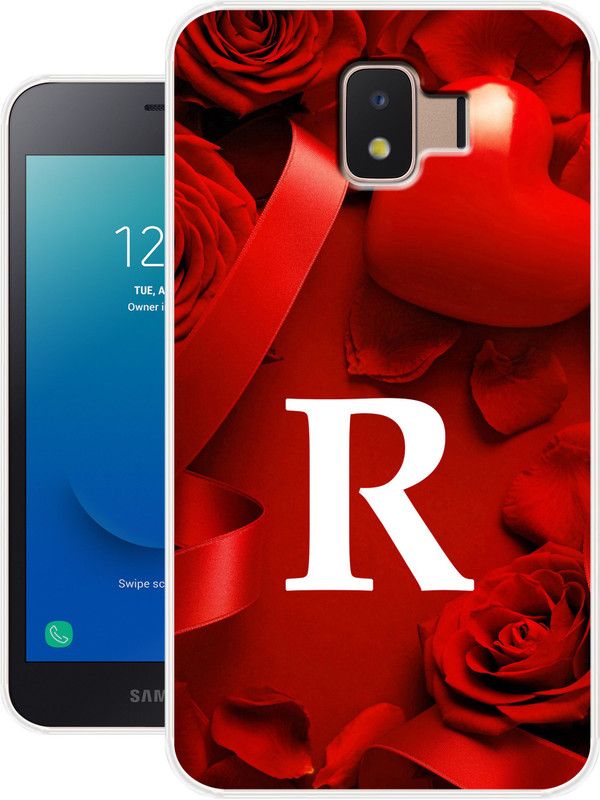 Allit Back Cover for Samsung Galaxy J2 Core  (Red, Dual Protection, Silicon, Pack of: 1)