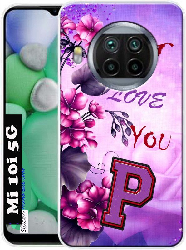 MORITZ Back Cover for Redmi 10i  (Pink, Purple, Dual Protection, Silicon, Pack of: 1)