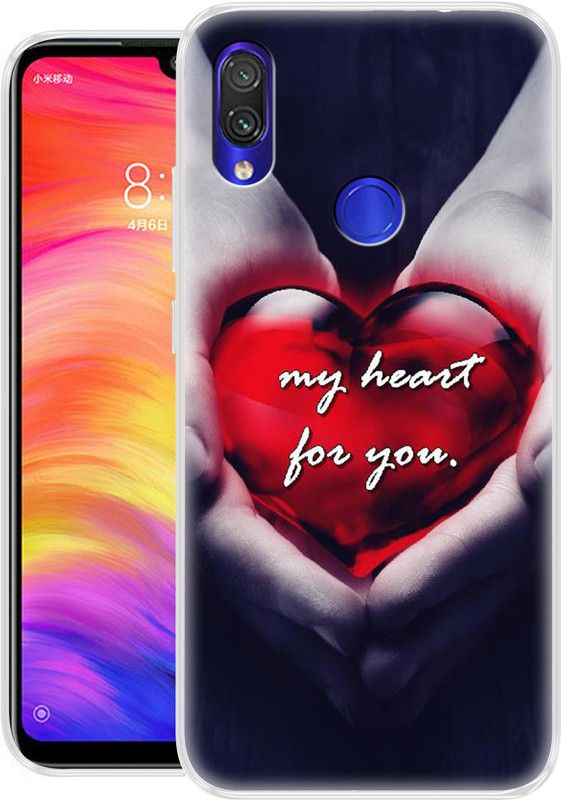 Fashionury Back Cover for Mi Redmi Note 7, Mi Redmi Note 7 Pro, Mi Redmi Note 7S  (Multicolor, Grip Case, Silicon, Pack of: 1)