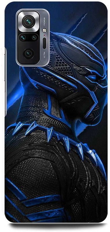 FRONK Back Cover for REDMI Note 10 Pro Max, BLACK, PANTHER, WAKANDA, FOREVER  (Blue, Hard Case, Pack of: 1)