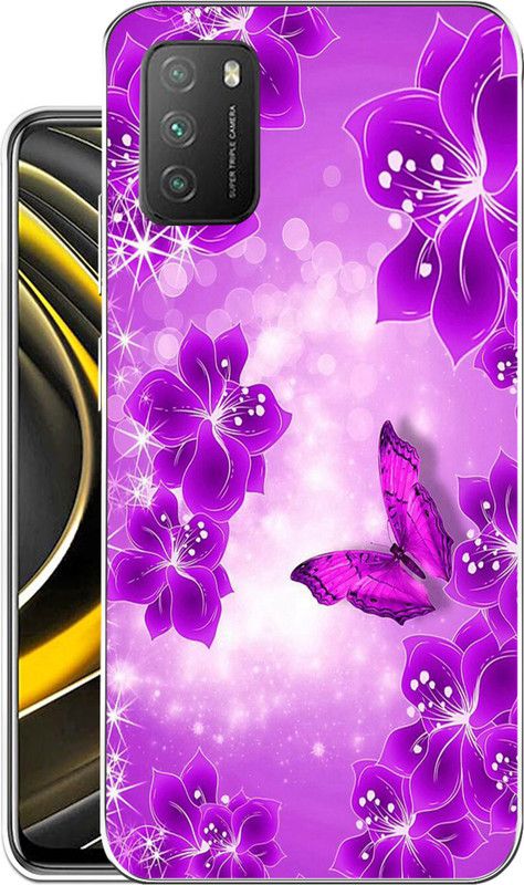 Vascase Back Cover for Poco M3, Back Case for Poco M3  (Multicolor, Dual Protection, Silicon, Pack of: 1)