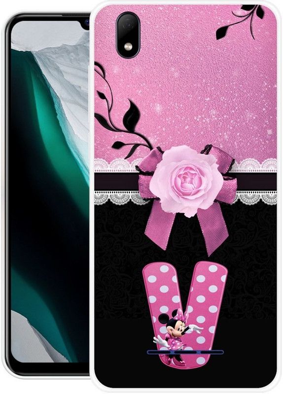 MOZZY Back Cover for Lava Z62  (Multicolor, Grip Case, Silicon)