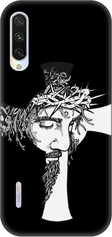 Smutty Back Cover for Mi A3, M1906F9SH, M1906F9SI - Jesus Print  (Multicolor, Hard Case, Pack of: 1)