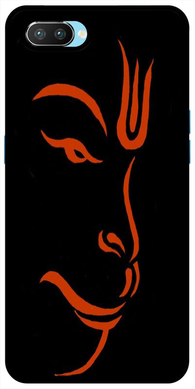 REALKING Back Cover for Realme C1  (Black, Grip Case, Silicon, Pack of: 1)