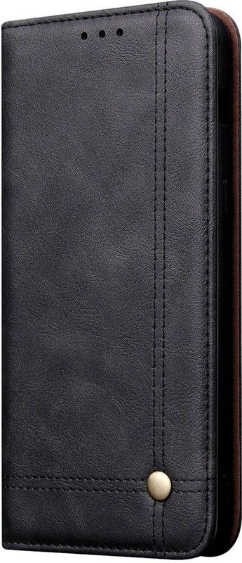 DOB Book Cover for Huawei P30  (Black, Magnetic Case)