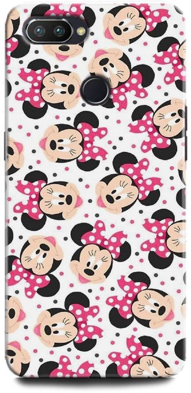 BARMANS Back Cover for Oppo A5 / minnie mouse, mickey mouse, cartoon, funny, cute, love, Disney  (Multicolor, Shock Proof, Pack of: 1)