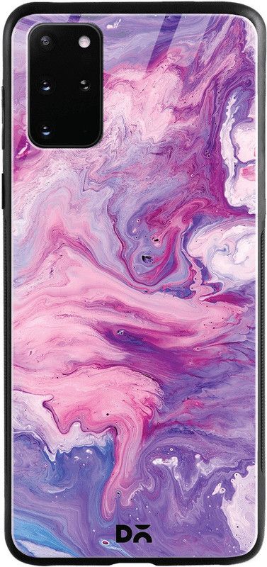 DailyObjects Marble Unicorn Glass Back Cover for Samsung Galaxy S20 Plus  (Multicolor, Flexible, Pack of: 1)