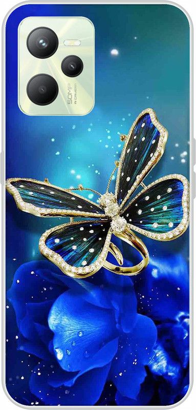 LoveCase Back Cover for Realme C35  (Multicolor, Dual Protection, Silicon, Pack of: 1)