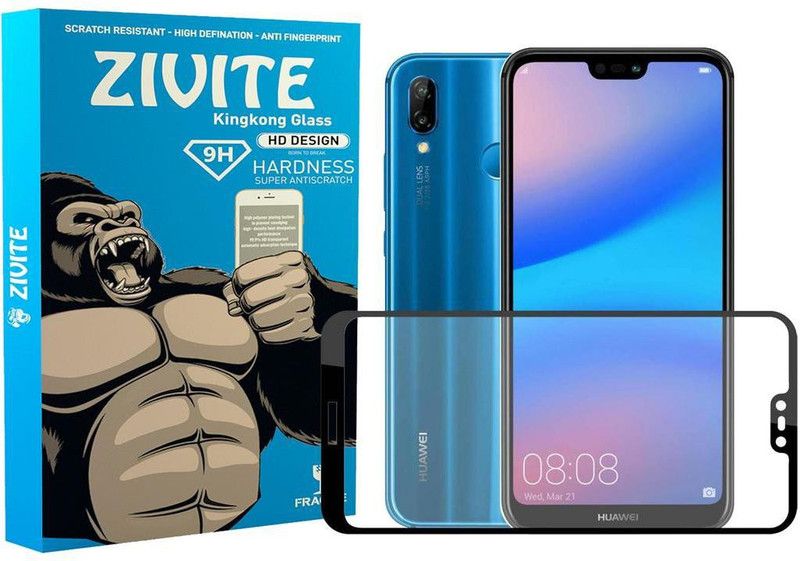 ZIVITE Edge To Edge Tempered Glass for Huawei P20 LITE  (Pack of 1)