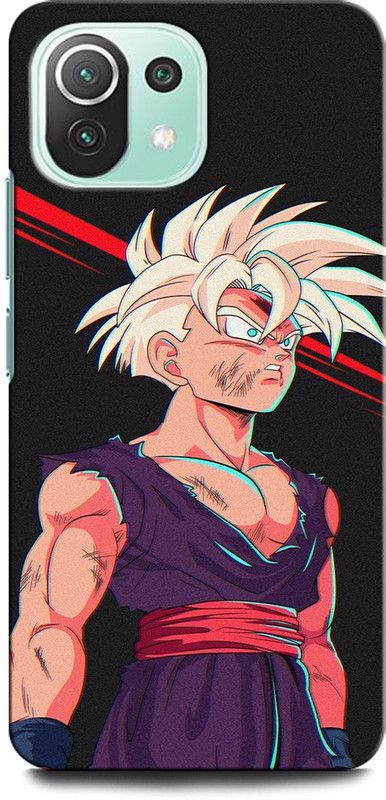 GRAFIQE Back Cover for Mi 11 Lite, Xiaomi 11Lite NE DRAGONBALL, GOKU, POSTER, VEGETA, GOHAN, TEIN, CARTOON, GOHAN  (Multicolor, Shock Proof, Pack of: 1)