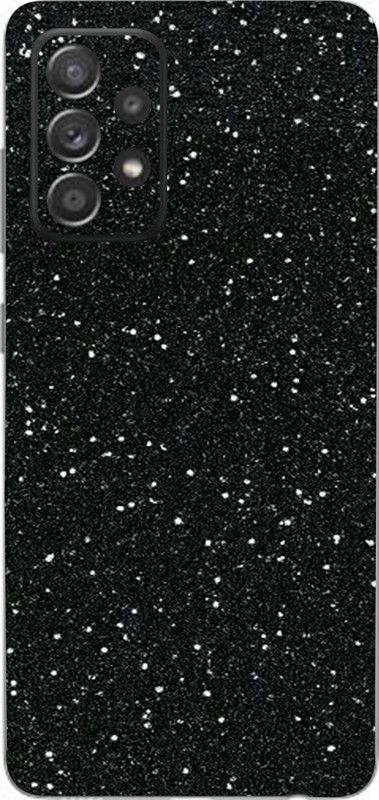 BUGGU Samsung Galaxy A52s 5G, samsung galaxy a52s 5g Mobile Skin  (Ultra Super Black Glitter Skin With High Matte Finish., Mobile Skin (Back+Side+Camera))