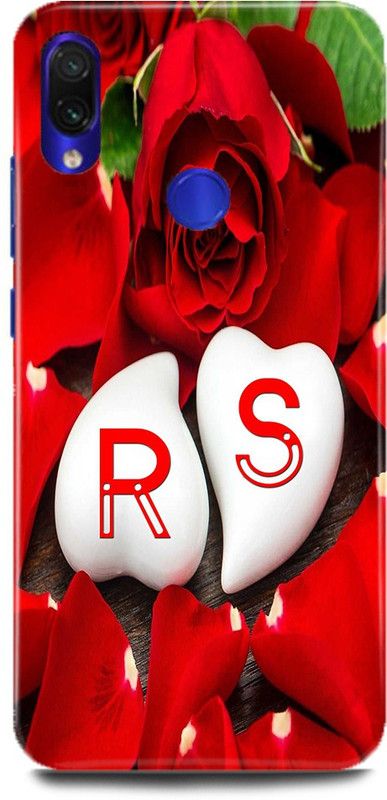 MP ARIES MOBILE COVER Back Cover for Redmi Y3/M1810F6I,R Loves S Name,R Name, S Letter, Alphabet,R Love S NAME  (Multicolor, Hard Case, Pack of: 1)