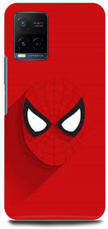 play fast Back Cover for Vivo Y21E THE, AMAZING, SPIDERMAN, SPIDER  (Red, Hard Case, Pack of: 1)