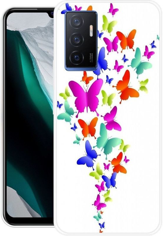 vaidik Back Cover for Vivo V23e 5G  (Multicolor, Dual Protection, Silicon, Pack of: 151)