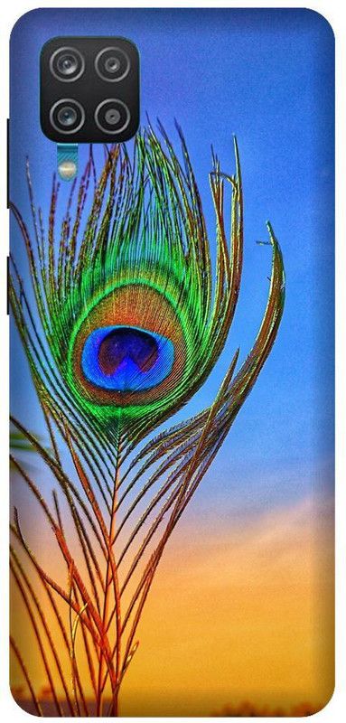 Vinsmoke Back Cover for Samsung F12 Morpankh, Feather, Krishna, Pankh  (Multicolor, Shock Proof, Pack of: 1)