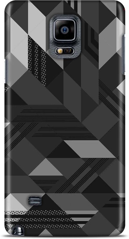 Sankee Back Cover for Samsung Galaxy Note 4 N910F  (Grey, Hard Case)