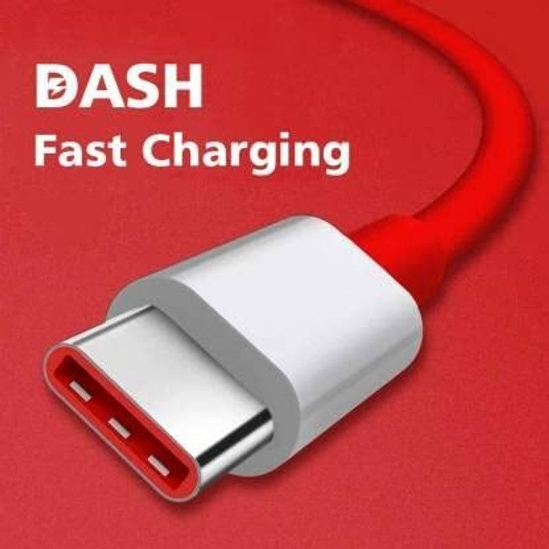 NUKAICHAU USB Type C Cable 6.5 A 1.00113999999998 m Copper Braiding For Samsung Galaxy A51 | Samsung Galaxy A02s | Samsung Galaxy A52  (Compatible with C Cable Compatible with Realme 7 Pro| Realme X2 Pro| Realme 6| Realme 7, Red, One Cable)
