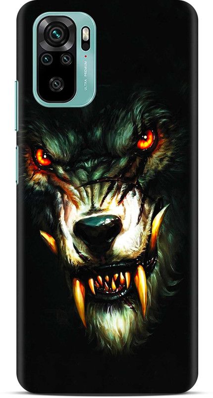 Sankee Back Cover for Redmi Note 10S  (Black, Hard Case)