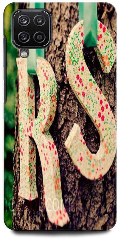 INTELLIZE Back Cover for SAMSUNG Galaxy M32 RS LOVE, R S LOVE, R LETTER, R ALPHABET, DESIGN  (Multicolor, Hard Case, Pack of: 1)
