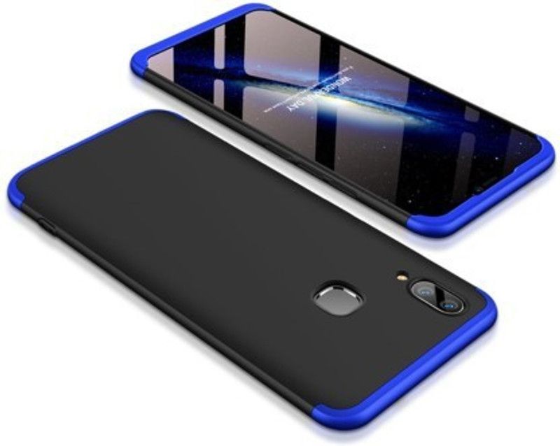 Cermarise Front & Back Case for Vivo V9 Youth  (Blue, Dual Protection, Pack of: 1)
