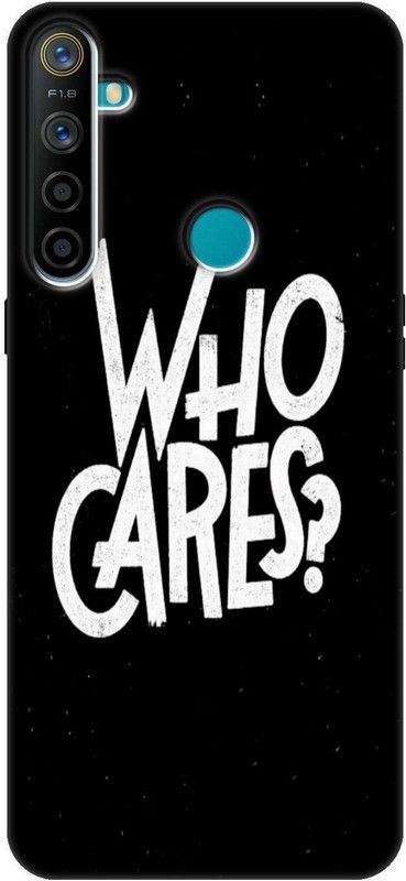 BuyTrend Back Cover for Realme 5 Pro  (Black, White, Flexible, Silicon, Pack of: 1)