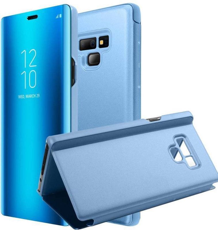 Sajni Creations Flip Cover for Samsung Galaxy Note 9  (Blue, Pack of: 1)