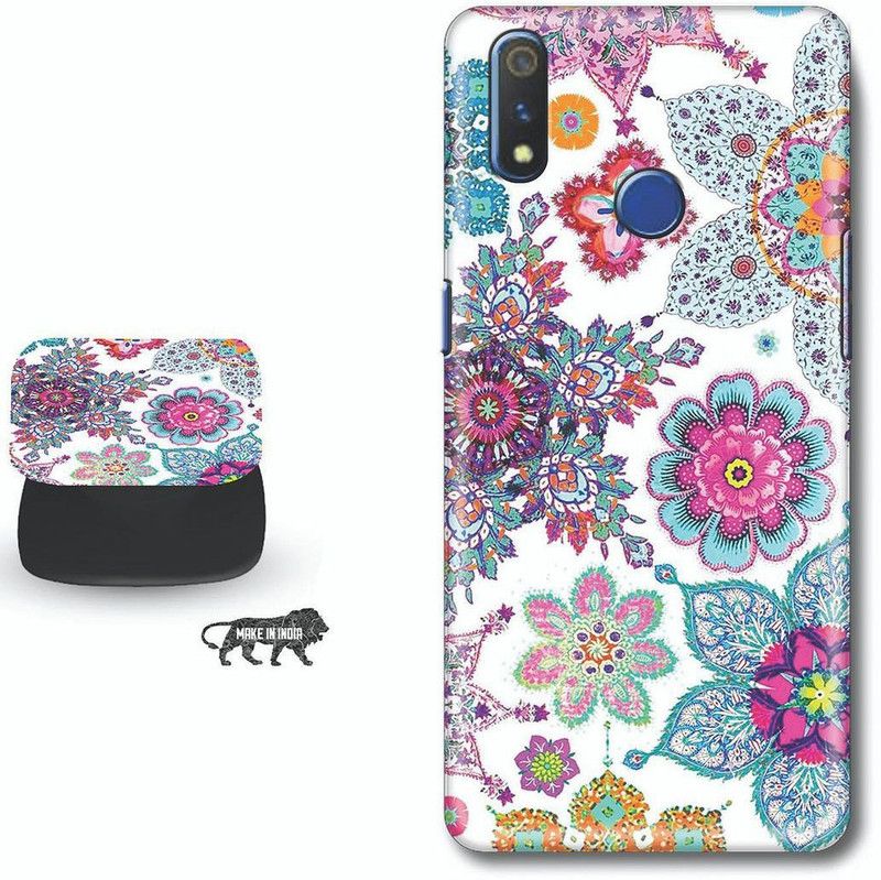My Swag Back Cover for Realme 3 Pro  (Multicolor, Cases with Holder, Pack of: 1)