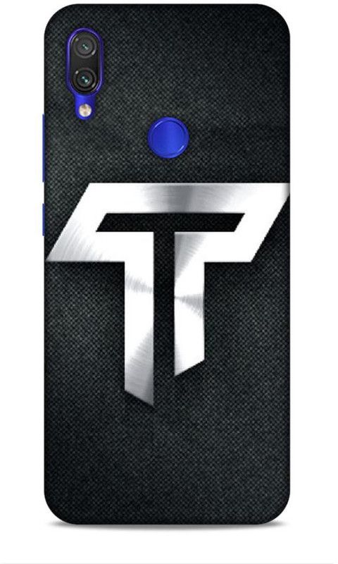 MAPPLE Back Cover for Redmi Note 7 (T / Letter / Alphabet / Name)  (Multicolor, Hard Case, Pack of: 1)