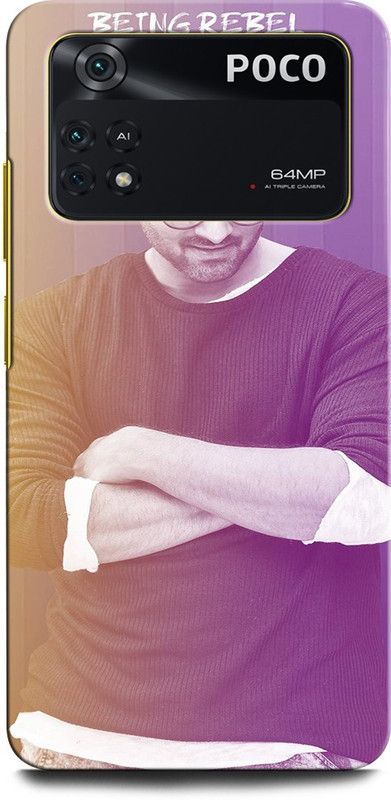 ORBIQE Back Cover for POCO M4 Pro PRABHAS, BAAHUBALI, SOUTHHERO, TELUGUSTAR  (Multicolor, Hard Case, Pack of: 1)