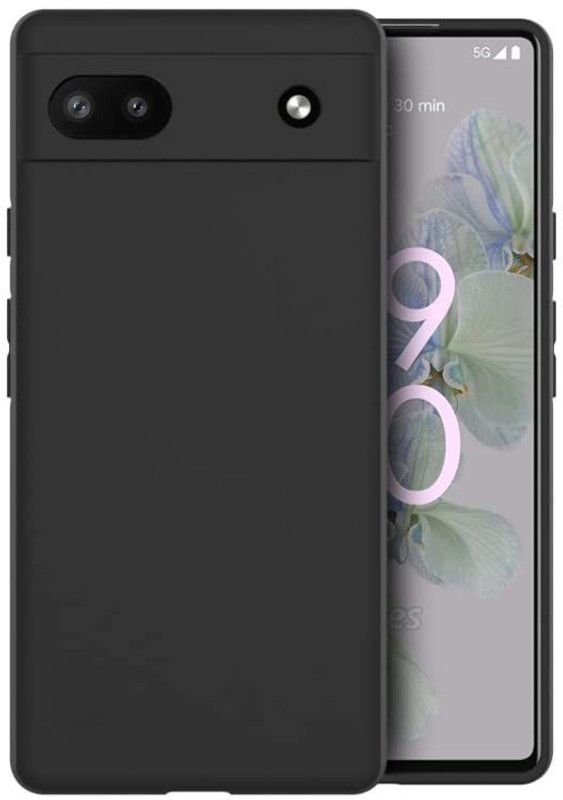 O2MG Back Cover for Google Pixel 6a  (Black, Shock Proof, Pack of: 1)
