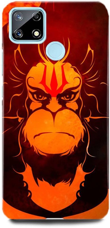 FUGGA Back Cover for Realme Narzo 20, HANUMAN, HANUMAN, JI, MARUTI, JAI, BAJRANG, BALI  (Multicolor, Hard Case, Pack of: 1)