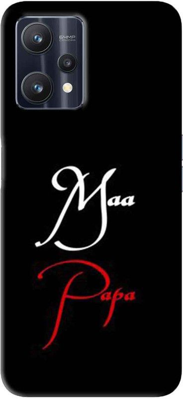 NDCOM Back Cover for Realme 9 Pro 5G Maa Papa Printed  (Multicolor, Hard Case, Pack of: 1)