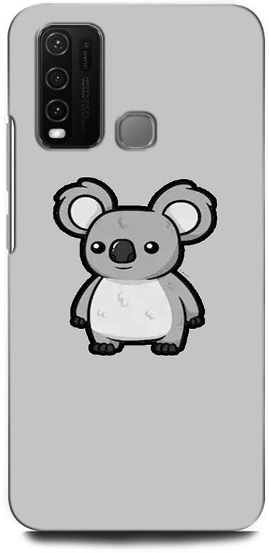 ORBIQE Back Cover for Vivo Y30 1938 KOALA, ANIMAL, CUTE, LOVE, KAWAI  (Multicolor, Hard Case, Pack of: 1)