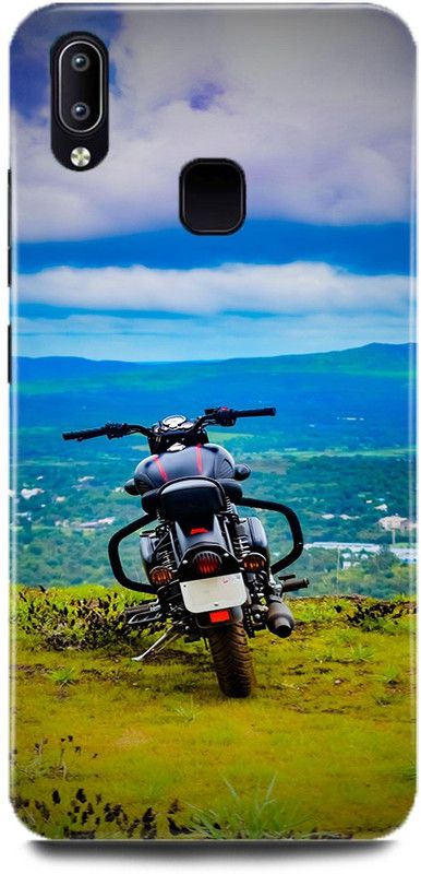 DIKRO Back Cover for Vivo V11, 1806, ROYAL, ENFIELD, BULLET, CLASSIC, BIKE, LOVER, RACER  (Multicolor, Hard Case, Pack of: 1)